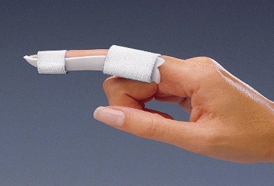 Description: Rolyan Finger Gutter Splint | Thumb and Finger Supports