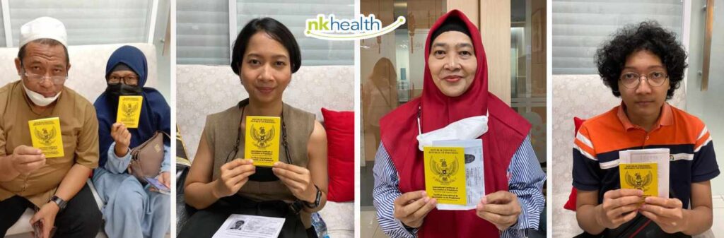 sertifikat vaksinasi internasional buku kuning