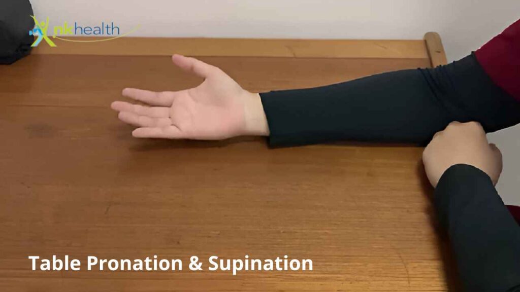 Table Pronation & Supination
