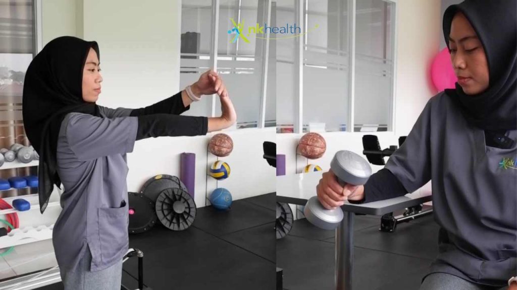 Latihan Nyeri Siku atau latihan Tennis Elbow