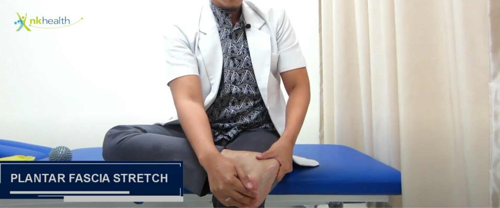 Plantar Fascia Stretch, latihan untuk plantar fasciitis