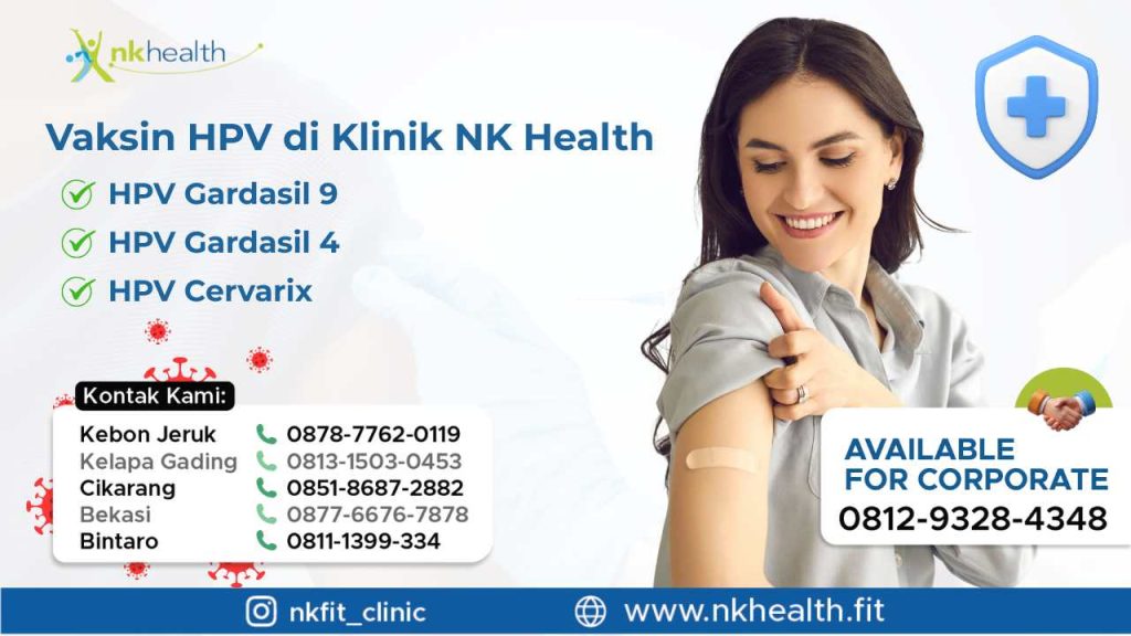Jenis Vaksin HPV dan manfaat vaksin hpv