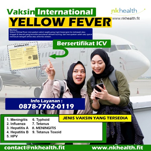 Vaksin Yellow Fever Awak Penerbangan