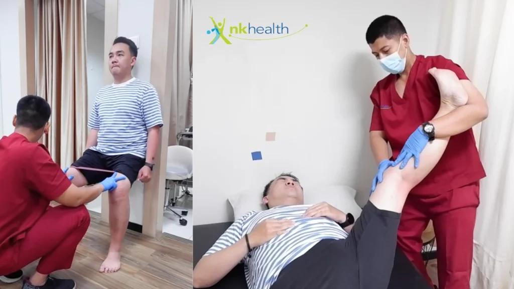 fisioterapi acl lutut - program rehabilitasi cedera ligamen di klinik NK Health