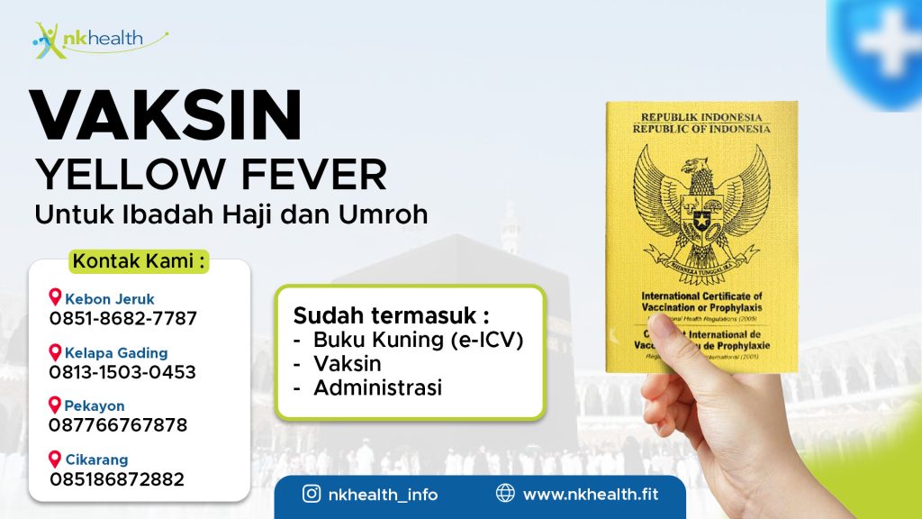 Vaksin Yellow Fever di Bekasi