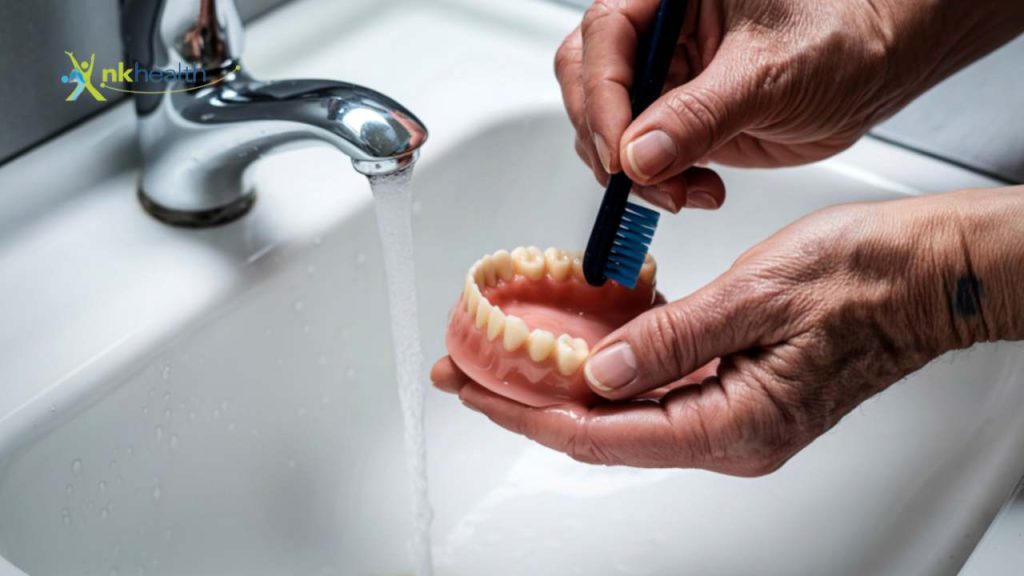 Cara Membersihkan Gigi Palsu Lepas Pasang