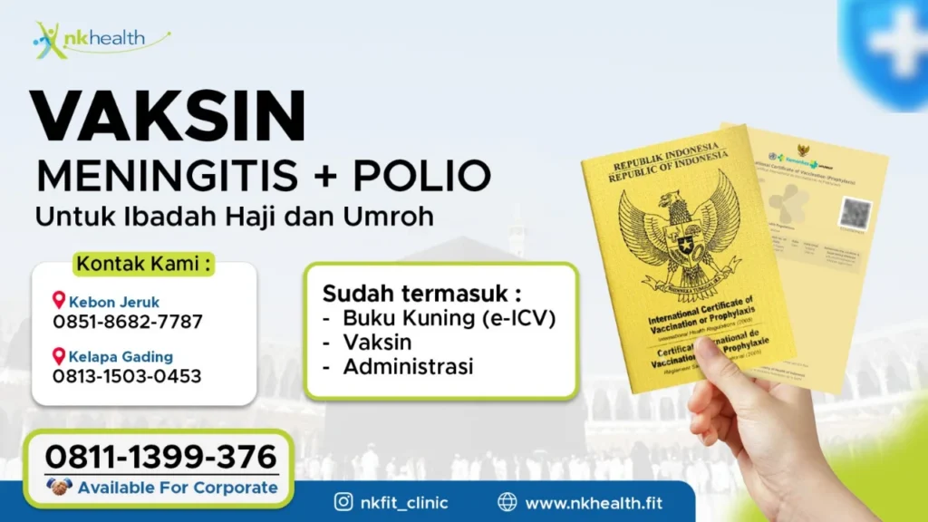 suntik vaksin meningitis dan polio