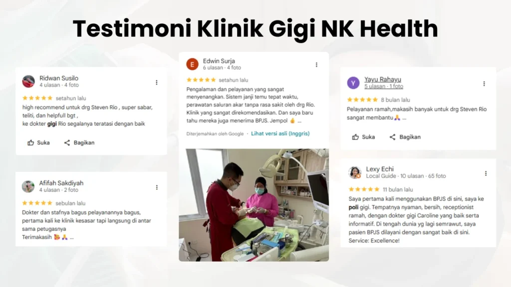 testimoni klinik gigi nk health