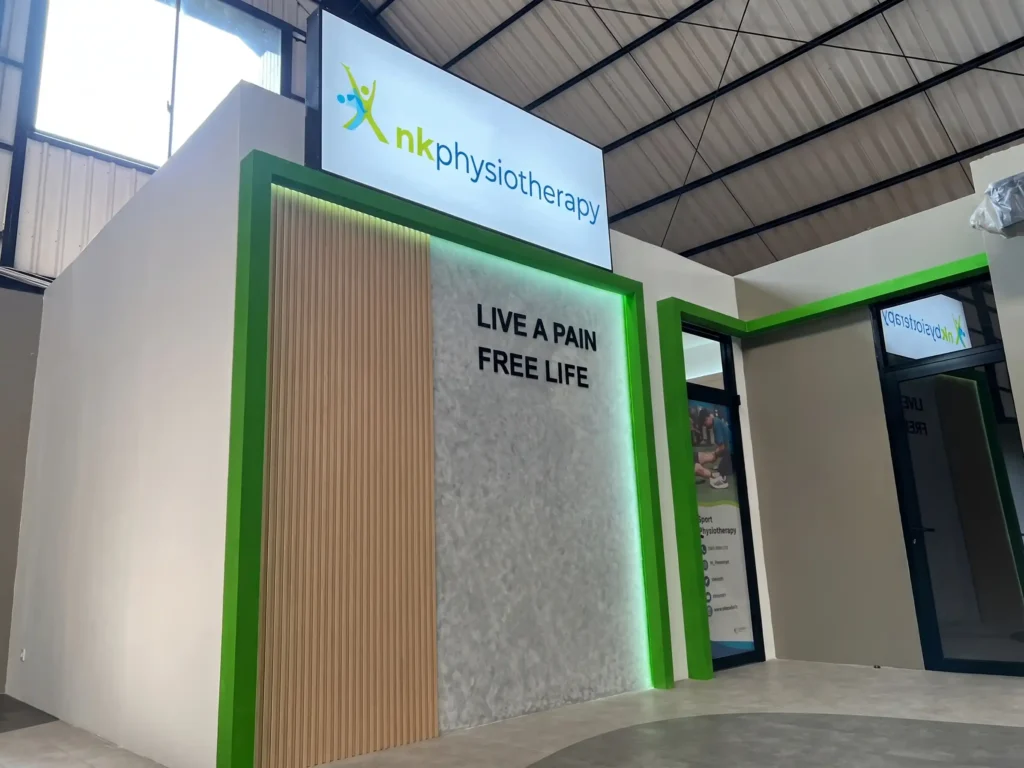 Fasad NK Physiotherapy Simprug Jakarta Selatan