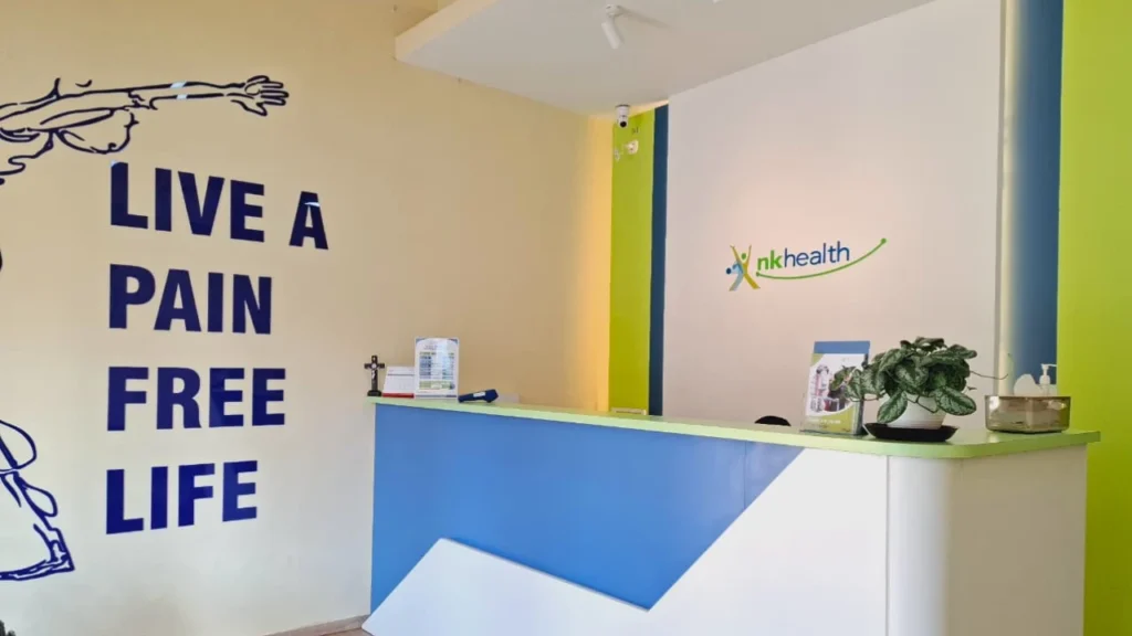 Fasad Klinik fisioterapi NK Health Surabaya