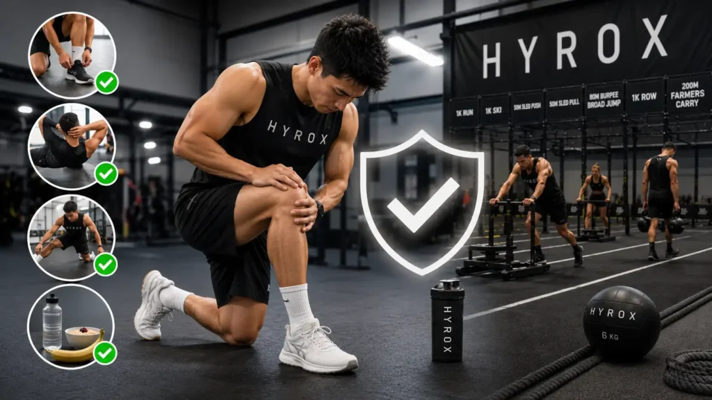 cara mencegah cedera hyrox