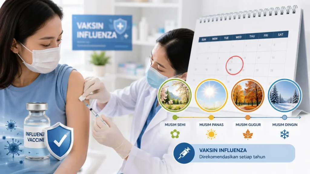 kapan vaksin influenza diberikan